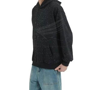 Professional Manufactures Breathable Rhinestone <b>Hoodies</b> New Arrival Rhinestone <b>Hoodies</b> Hot Sale Rhinestone <b>Hoodies</b> - Product Image 4
