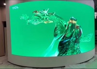 Entretien avant 3840HZ RVB polychrome P3.076 P3 SMD 320*160mm Module mural publicitaire LED numérique intérieur