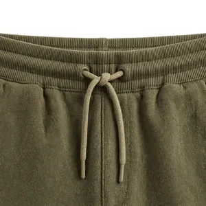 <b>Men</b> Olive Green Jogger Sweatpants Elastic Waist Drawstring Cuffed Ankle Casual Cargo <b>Lounge</b> <b>Pants</b> Custom Logo OEM Wholesale - Product Image 6