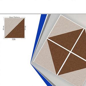 Baldosas de Porcelana Vistaar de Doble Color de 40x40cm para Estacionamiento - Baldosas Digitales de Alta Calidad para Exteriores, Baños y Pasillos de 400x400mm - Product Image 1