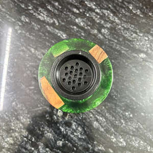 Premium SS CRAFT INDIA Indian Oud Bakhoor <b>Burner</b> with Bamboo <b>Wood</b> & Epoxy Resin Home & Religious Use Meditation Spaces - Product Image 2