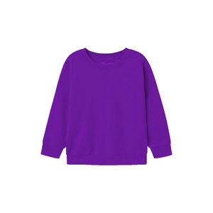 Sweat-shirt en velours de coton à col rond, écologique, séchage rapide, coupe-vent, manches lanternes, pull décontracté pour l'automne et l'hiver - Product Image 1