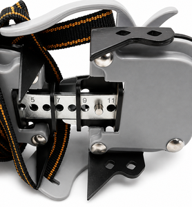 12 Points Strap on Ice Climbing Ice Traction Snow Shoe Crampons Tête en acier zingué certifié CE - Product Image 2