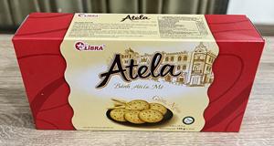 HALAL Atela 150g Crispy Sesame Crackers Caja baja en grasa Embalaje Snack exótico con sabor dulce Producto FMCG Vietnam Precio barato - Product Image 5