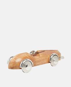 Objet décoratif de voiture de course ancienne, décoration de table, objets de collection, cadeaux, artisanat en métal, modèles de voitures en métal moulé sous pression, roues de luxe - Product Image 2