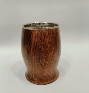 Verre à eau en bois naturel, verre à vin polyvalent en bois pur, verre à vin en bois naturel, vente chaude - Product Image 4