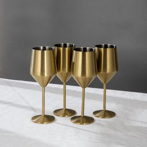 Luxury Brass Wine Glass Set Handmade Gold Finish <b>Goblets</b> Premium Drinkware for Wedding Party Bar Decor Home Gift Item - Product Image 2
