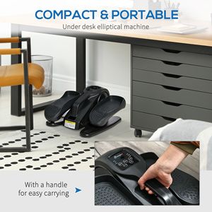 Pedalador Elíptico Ajustable para Debajo del Escritorio con Control Remoto LCD, Dispositivo de Fitness Fácil de Usar - Product Image 6