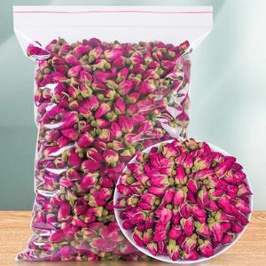 BEST SELLER 2026 Premium <b>Dried</b> Rose Buds for Tea Brewing and Dessert Decoration, Carefully Selected Fragrant <b>Petals</b> - Product Image 5