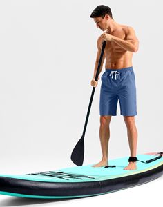 Wholesale Custom Sports Board Shorts <b>Mens</b> Swim <b>Trunks</b> Quick Dry Breathable Beach Shorts with Elastic Drawstring Waist Sold - Product Image 4