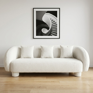 Canapé d'angle en forme de U avec housses amovibles et lavables, choix de couleurs de revêtement, 3 places, pour salon - Product Image 1
