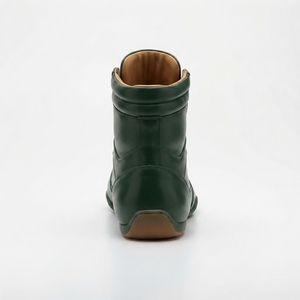 Zapatos de práctica de boxeo para hombres y mujeres, calzado ligero y transpirable de caña alta, suela de agarre flexible, soporte para el tobillo para entrenamiento en gimnasio - Product Image 3