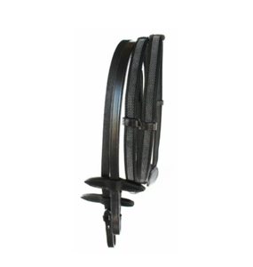 Brida para Caballo Ajustable Negra, Halter de Metal Resistente, Equipo Ecuestre - Product Image 5
