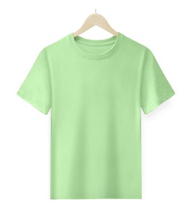 Camiseta de Cuello Redondo Unisex de Manga Corta, 100% Algodón, Tejido de Punto, 200g, para Uniformes de Trabajo, Publicidad con Logotipo, Venta al por Mayor OEM - Product Image 3