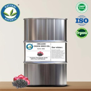 Huile de graines d'oignon 100 % pure et biologique Katyani, distillée à la vapeur à partir de graines de (Allium Cepa) de qualité supérieure, de qualité thérapeutique - Product Image 3