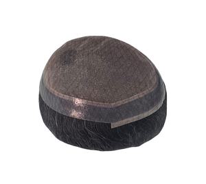 Peluca de Cabello Humano Remy para Hombre, Modelo Australia, con Sistema Capilar de Prótesis - Product Image 1