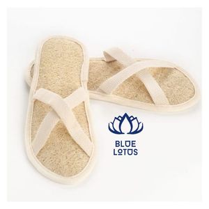 รองเท้าแตะใยบวบสำหรับอาบน้ำ รุ่นขายดีประจำปี 2026 รองเท้าสานใยธรรมชาติสำหรับทำความสะอาดเท้าทุกวันและใช้ในบ้าน - Product Image 1