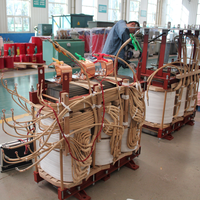 Transformateur redresseur de puissance triphasé ZSS11-1600kVA 10000/200V immergé dans l'huile, type 50/60Hz, haute stabilité, cuivre électrolytique
