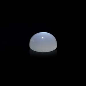 Natural Oval Faceted Blue Moonstone 5.1 Carat Loose Gemstone for Fine Jewelry - Product Image 3