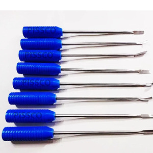 ชุดเครื่องมือผ่าตัดกระดูกสะโพก PISSCO Cement Retractor สำหรับการผ่าตัดข้อสะโพกแบบเปลี่ยนข้อสะโพกพร้อมซีเมนต์ จำนวน 8 ชิ้น - Product Image 1