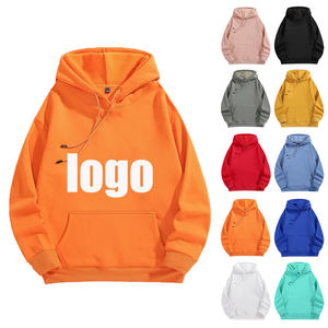 เสื้อฮู้ดดี้โอเวอร์ไซส์ผู้ชาย ผ้าฝ้ายฟลีซ ทรงหลวม สวมใส่สบาย สไตล์สตรีทแวร์ เสื้อสเวตเชิ้ตมีฮู้ดลำลอง - Product Image 2