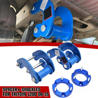 Kits de levage de suspension de 2,5 pouces, entretoises avant de 32 mm et manilles de confort arrière pour Mitsubishi Triton L200 MK ML 2006-2014