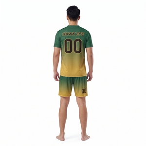 Conjunto de Uniforme de Fútbol al por Mayor para Hombre, 100% Poliéster, Ropa Deportiva - Product Image 4