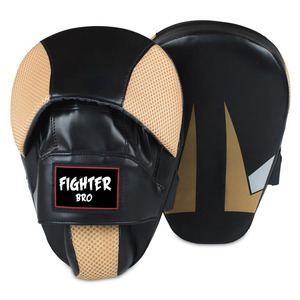 Pads de frappe Fighter Bro Boxing Focus Pads en cuir PU, équipement d'entraînement durable - Product Image 1
