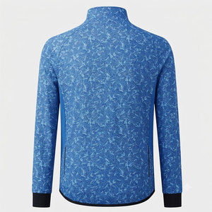 Sublimation Print Anti Shrink Men's Sports <b>Jacket</b> Soft Touch Sustainable And Durable Athletic Fit <b>Jacket</b> Windproof Quick Dry - Product Image 2