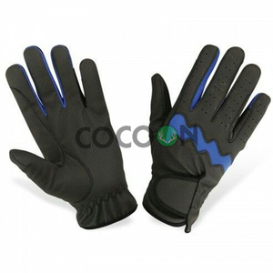<b>Men</b> Leather Horse Riding Gloves Winter Warm Thermal Equestrian Rider Wrist Buckle Outdoor Sport Grip Brown Black <b>Mittens</b> Custom - Product Image 4