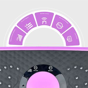 Macchina per Esercizi Total Body, Drenaggio Linfatico, 120 Livelli di Velocità, Pedana Vibrante per Allenamento, Piattaforma Fitness - Product Image 6