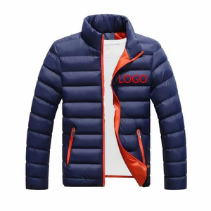 เสื้อแจ็คเก็ตพัฟเฟอร์บุผ้านวมสำหรับผู้ชาย แบบคอตั้งและมีฮู้ดสั่งทำได้ พร้อมโลโก้ OEM ผลิตตามสั่ง ขายส่งจำนวนมากสำหรับฤดูหนาว - Product Image 3