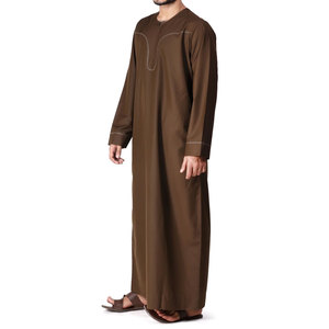 Wholesale Jubbah Islamic Clothing <b>Thobe</b> <b>for</b> Muslim <b>Men</b> Saudi Arabic Muslim Abaya Dress Long Sleeve Abaya Dress - Product Image 4