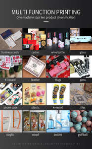 High Resolution <b>Mini</b> Digital UV Printer A3 UV Flatbed Printer Lingya A3 Desktop Inkjet Printer for Label Sticker <b>Printing</b> - Product Image 2