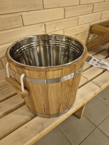 Wooden Ice Buckets For Cafes Beach Restaurants And Hotels Stylish Beverage Cooling Bucket <b>Serving</b> And Hospitality Use From India - Product Image 6