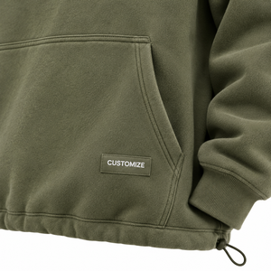 Sweat-shirt surdimensionné pour homme, style épaules tombantes, en molleton de coton, vêtements streetwear, vente en gros, service personnalisé d'usine, OEM ODM - Product Image 4