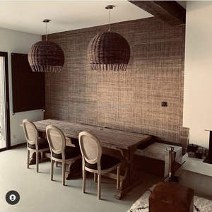 Papel Tapiz Moderno de Rafia, Revestimiento de Pared Natural Hecho a Mano para Interiores de Lujo - Product Image 4