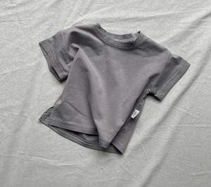 T-shirt d'été pour enfants, col rond, tricoté, manches courtes, 100% coton, anti-rétrécissement, décontracté, nouvelle mode, tendance, fin - Product Image 4