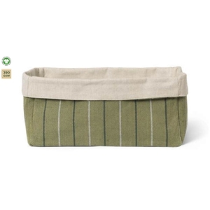 390 GSM Organic Cotton <b>Storage</b> <b>Laundry</b> Bag Home <b>Storage</b> 30x18x19 cm Custom Logo Wholesale OEM Private Label Reusable Model SS567 - Product Image 1