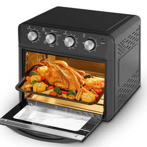 Forno da 1600W 27.5QT con 6 Menu Preimpostati: Friggitrice ad Aria, Pizza, Cottura, Griglia, Tostatura, Mantenimento Caldo, Cottura del Pane, Disidratazione, Scongelamento, 4 Funzioni Preimpostate - Product Image 2