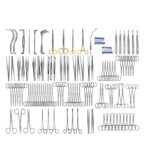 Juego de 108 Instrumentos ORL Básicos de Acero Inoxidable Sólido, Certificado ISO, Reutilizable, Esterilizable, Grado Quirúrgico Alemán - Product Image 1