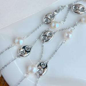<b>Summer</b> Collection Freshwater Pearl Necklace Fashion Korean Edition Zhuji Natural <b>Jewelry</b> Neck Chain - Product Image 5