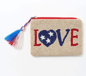 Hermosa Correa de Cadena con Cremallera Hecha a Mano con Cuentas de Lujo, Ecológica, Nueva Colección América y Más Allá, Turquesa Rojo Escorpio - Product Image 2