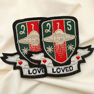 Custom Logo Plastic PVC Embroidery Patches with Lace Decoration 3D <b>Sequins</b> for Hats & Bags - Product Image 3