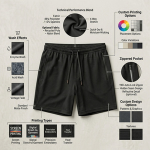 Pantalones Cortos Cargo de Poliéster Personalizados para Hombre 2026 con Logotipo Frontal, Cordón Ajustable, Cómodos, Oferta de Verano, Estilo Urbano Casual, Bolsillos, Uso en Gimnasio, Servicio OEM - Product Image 6