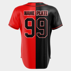Produsen OEM Pakaian Olahraga Bernapas Berkualitas Tinggi Jersey Baseball Untuk Klub Dan Tim  Pemasok Grosir Kaos Baseball Kustom - Product Image 2
