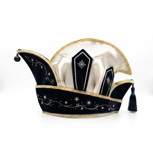 Sombrero de Carnaval Bordado Más Vendido con Borla, Hecho a Mano, Ajustable, Gorra de Príncipe para Festivales y Carnavales - Product Image 4