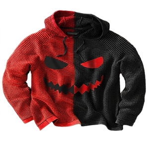 Sudadera con Capucha Unisex de Alta Calidad OEM, Talla Grande, Tejida, Resistente al Viento, Ecológica, para Hombre - Product Image 2