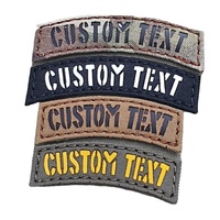 Insignes de patchs découpés au laser tactiques personnalisés drapeau infrarouge lointain réfléchissant IR fabriqué en usine pour système de boucle de crochet de sac à dos
