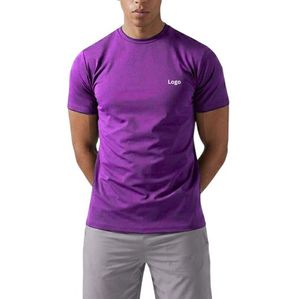 T-shirt Homme Personnalisé en Gros, Manches Courtes, Tricoté 100% Coton, Respirant, Écologique, Séchage Rapide, Coupe Ample, Col Rond - Product Image 5